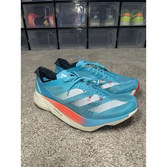 Adidas Adizero Adios Pro 3 'Lucid Cyan' New Running Shoes ID8468 Men’s Size 10.5 - Picture 6 of 7